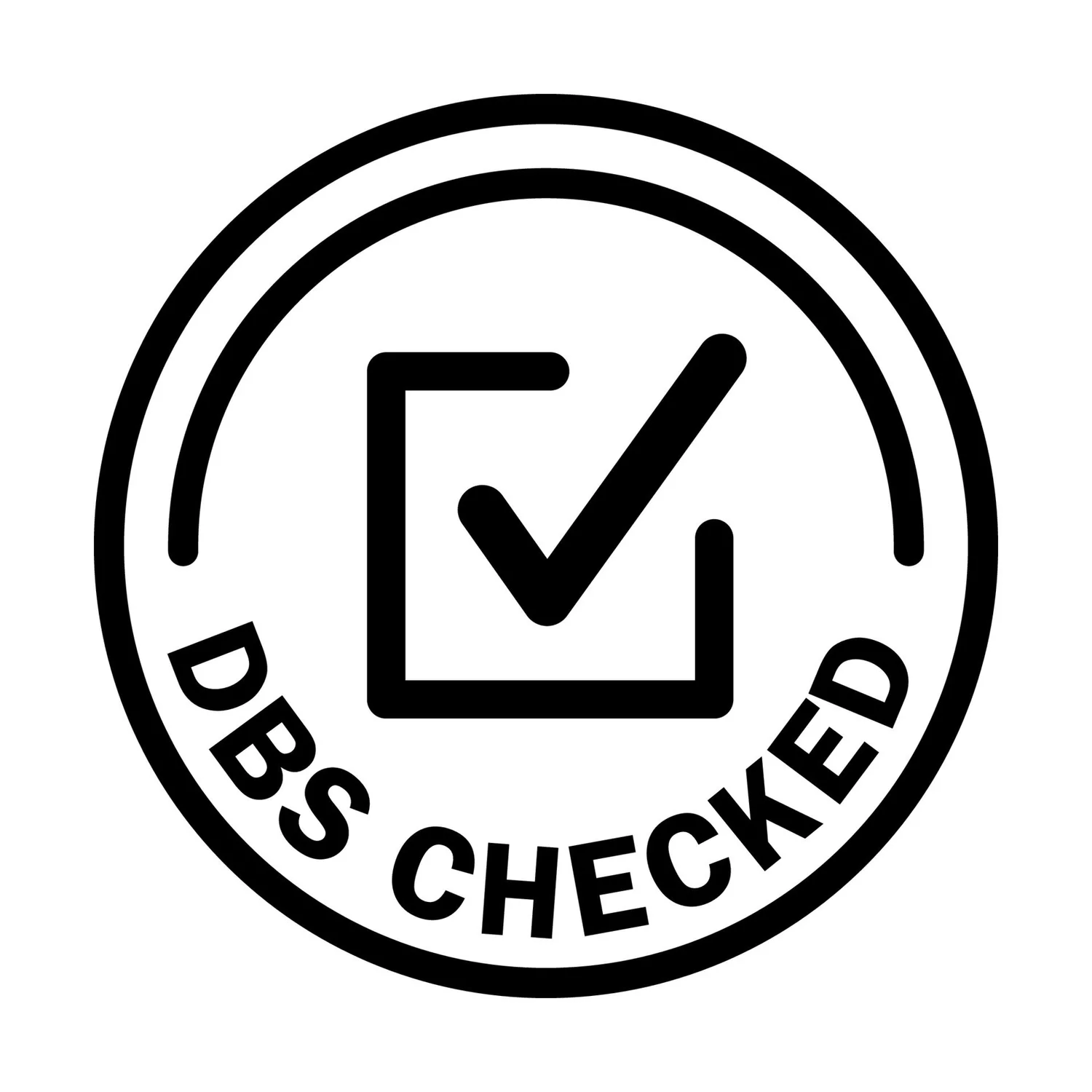 DBS checked logo